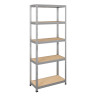 Стеллаж SBL 180KD/75x35/5 оцинкованный