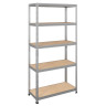 Стеллаж SBL 180KD/120x40/5 оцинкованный