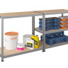 Стеллаж SBL 180KD/120x40/5 оцинкованный